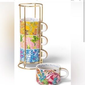Lilly Pulitzer for Target stackable mugs